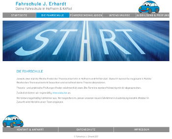 Fahrschule J. Erhardt - Logo