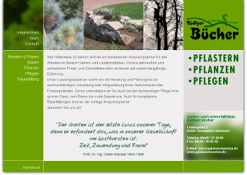 Garten- und Landschaftsbau Rüdiger Bücher - Logo