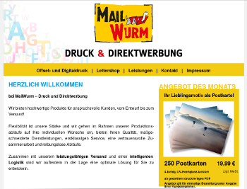 Mailwurm - Logo