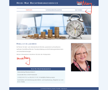 Heidi May Buchhaltungsservice  - Logo
