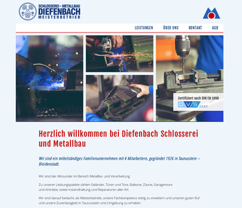 Schlosserei Diefenbach - Logo
