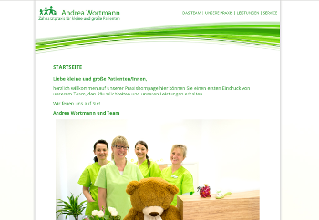 Zahnarztpraxis Wortmann - Logo